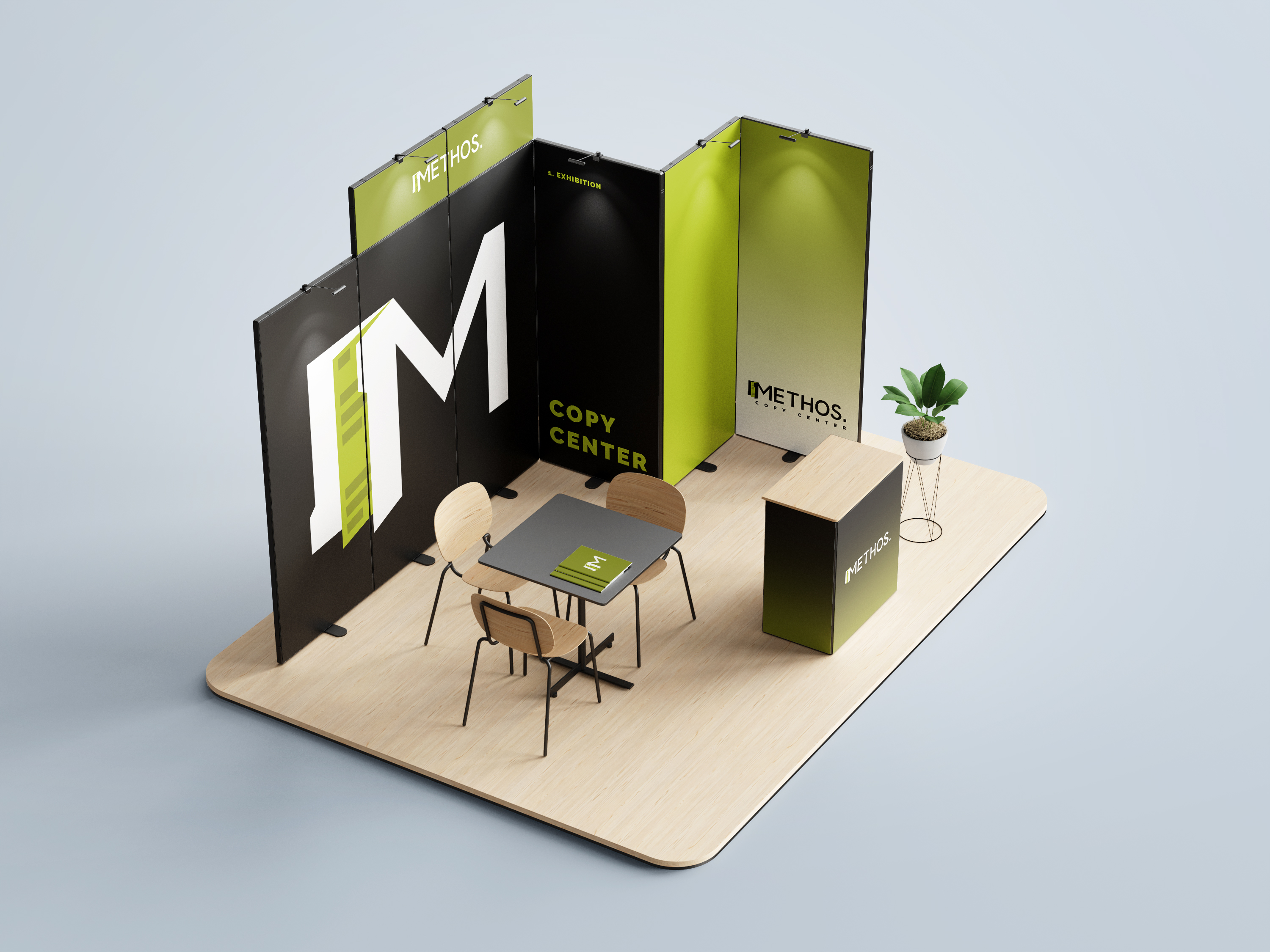 SISTEME DE EXPUNERE - Roll-up, pop-up, panouri servicii profesionale în București