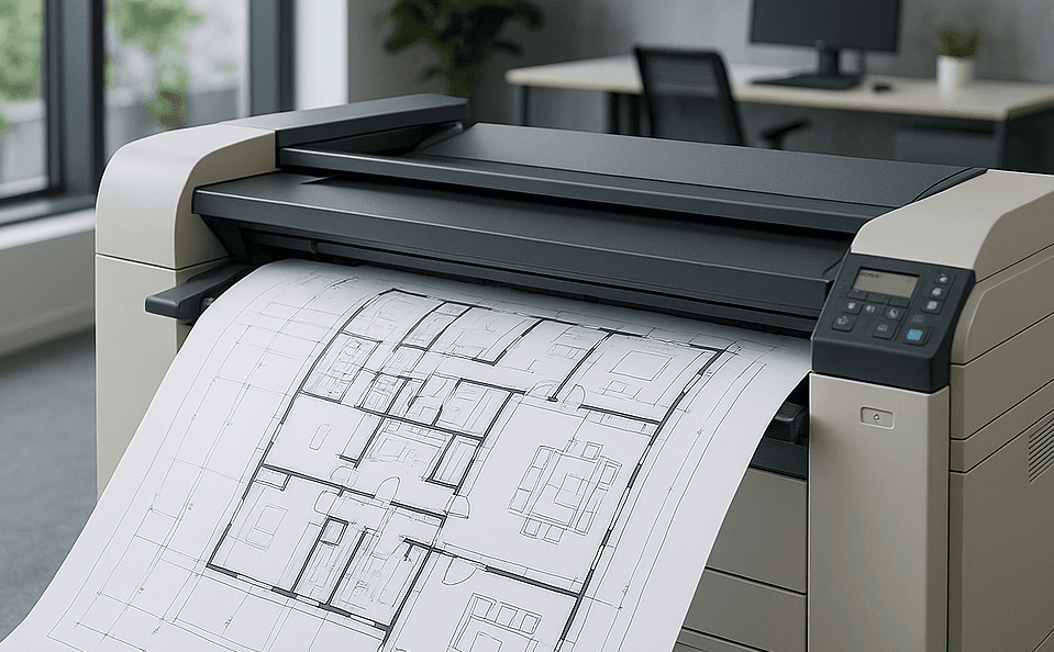 PLOTARE PLANȘE FORMATE MARI - A0+ | A0 | A1 | A2 | A3 servicii profesionale în București