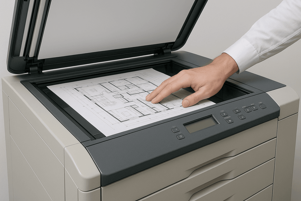 SCANARE PLANȘE A4-A3 - Scanare alb-negru și color pentru toate formatele servicii profesionale în București