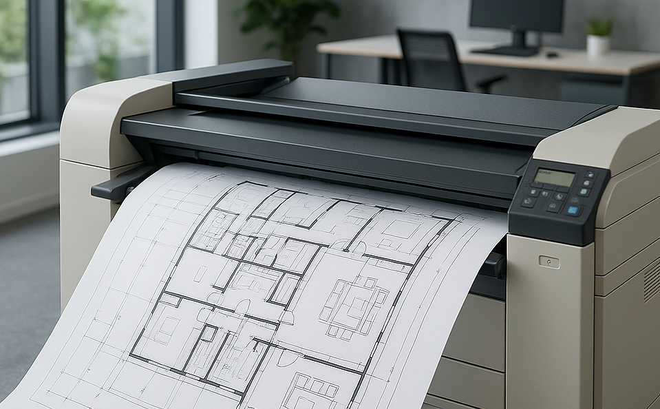PLOTARE PLANȘE FORMATE MARI - A0+ | A0 | A1 | A2 | A3 servicii profesionale în București